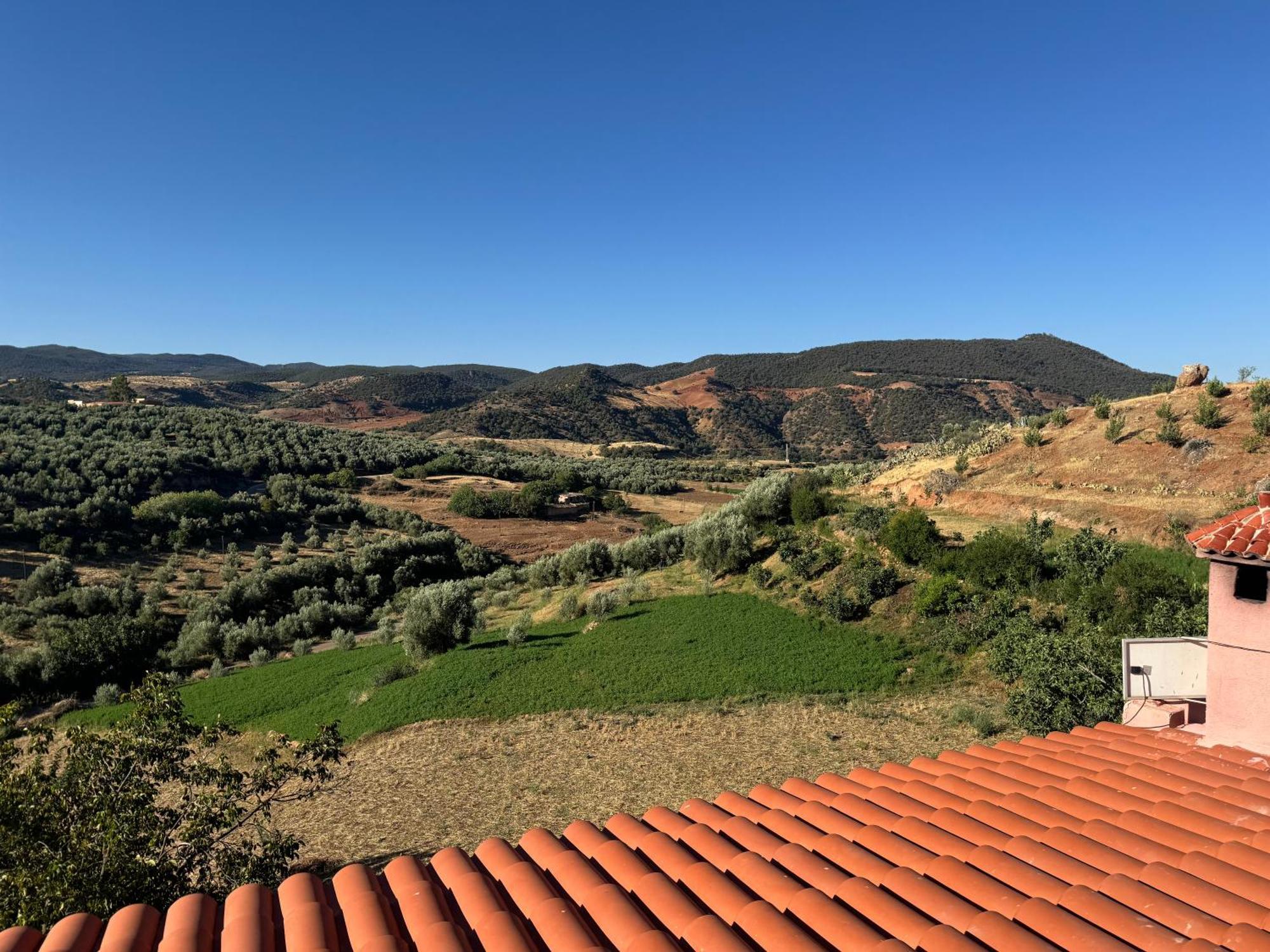 Gite Marbie Maison Rurale, Une Experience Naturelle Unique, Au Coeur Du Moyen Atlas, Maroc Kasba Tibouda Exterior photo